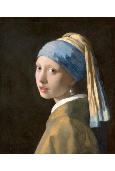 Poster Girl with a Pearl Earring - Johannes Vermeer