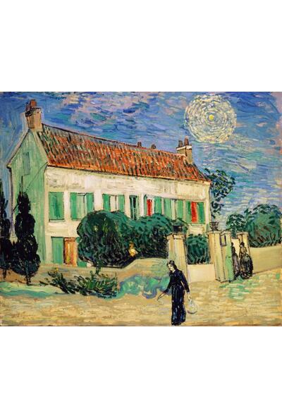 Poster Vincent van Gogh Whitehousenight
