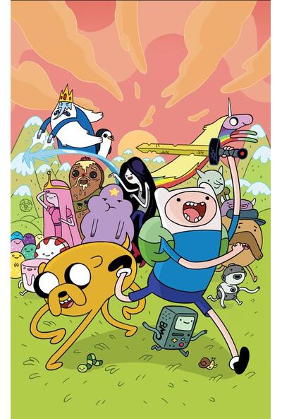 Poster Adventure Time (2010) - Cover Design 1