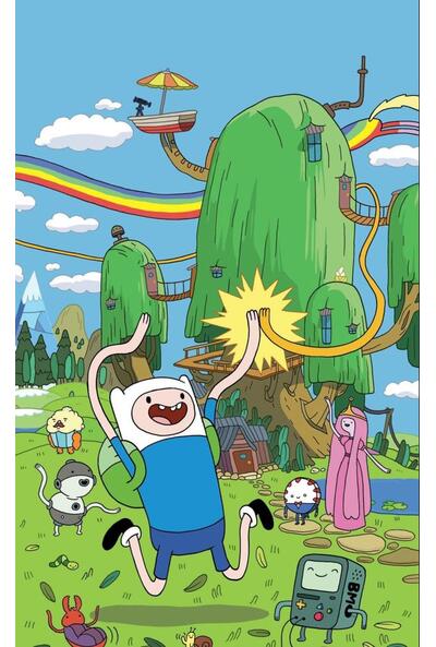 Poster Adventure Time (2010) - Cover Design 4