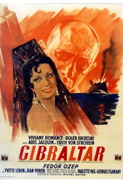 Poster 1938 Gibraltar