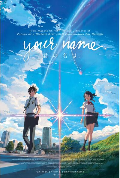 Poster Your Name. (2016) - Cover Original