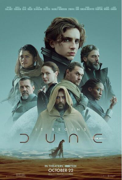 Poster Dune (2021) - Cover Original