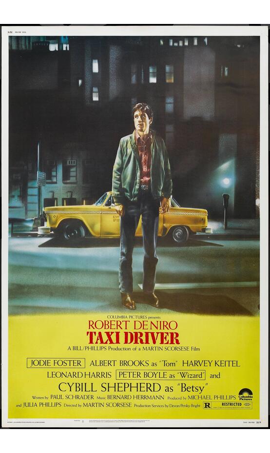 Poster Taxi Driver Cover Original 1976
