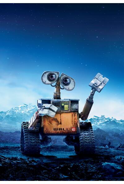 Poster WALL-E Design Original Background 2008 - 2 PREMIUM