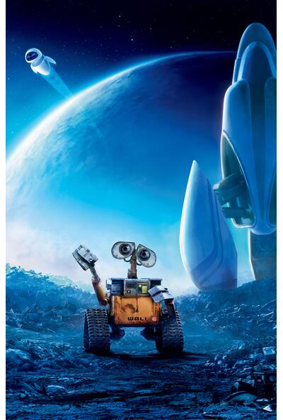 Poster WALL-E Design Original Background 2008 - 1 PREMIUM